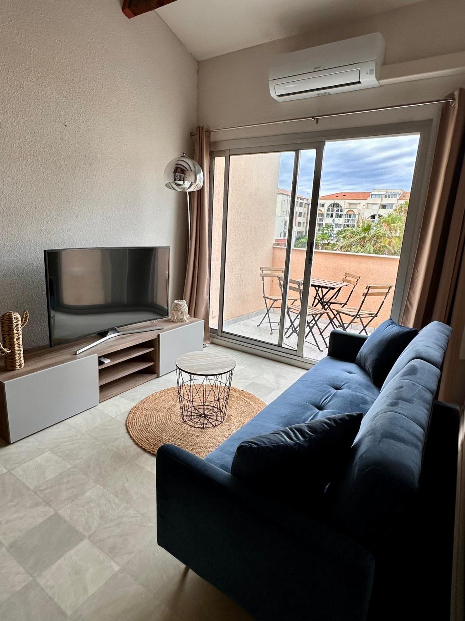 Evasion Setoise - Appartement Avec Balcon Vue Marina, Climatise, Parking - Situe A 200M De La Plage Сет Екстериор снимка