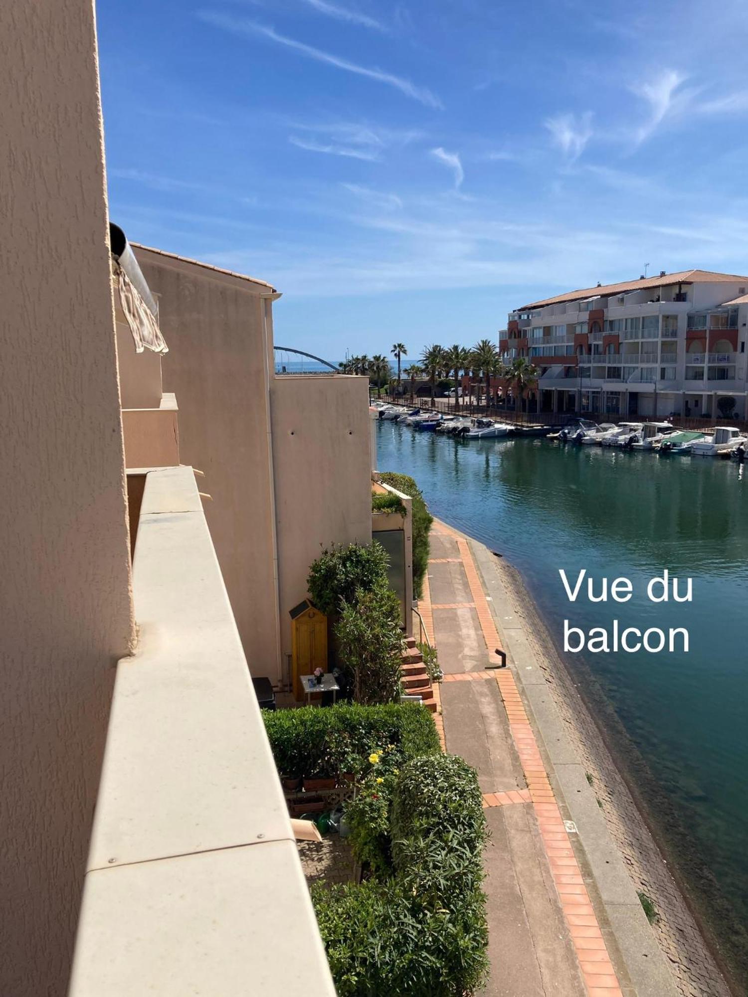 Evasion Setoise - Appartement Avec Balcon Vue Marina, Climatise, Parking - Situe A 200M De La Plage Сет Екстериор снимка